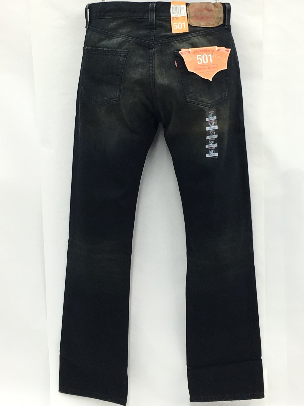 Levi's® 501® Original Jeans - Black Ditch - The Jeans Warehouse