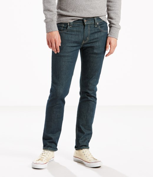 Levi's® 511™ Slim Stretch Jeans - Rinsed Playa - The Jeans Warehouse