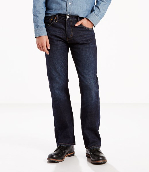 Levi's® 527™ Slim Bootcut Jeans - Indigo Black - The Jeans Warehouse