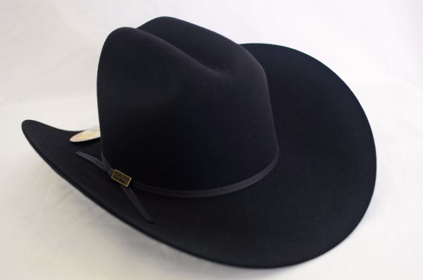 Larry Mahan’s 4X Ridgetop Black Cowboy Hat - The Jeans Warehouse